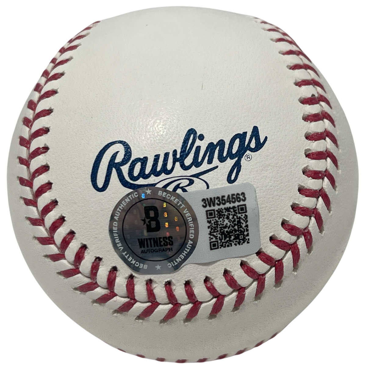 Jack Morris Signed Autographed HOF Logo ROMLB Baseball w #47 Beckett Wit BAS COA