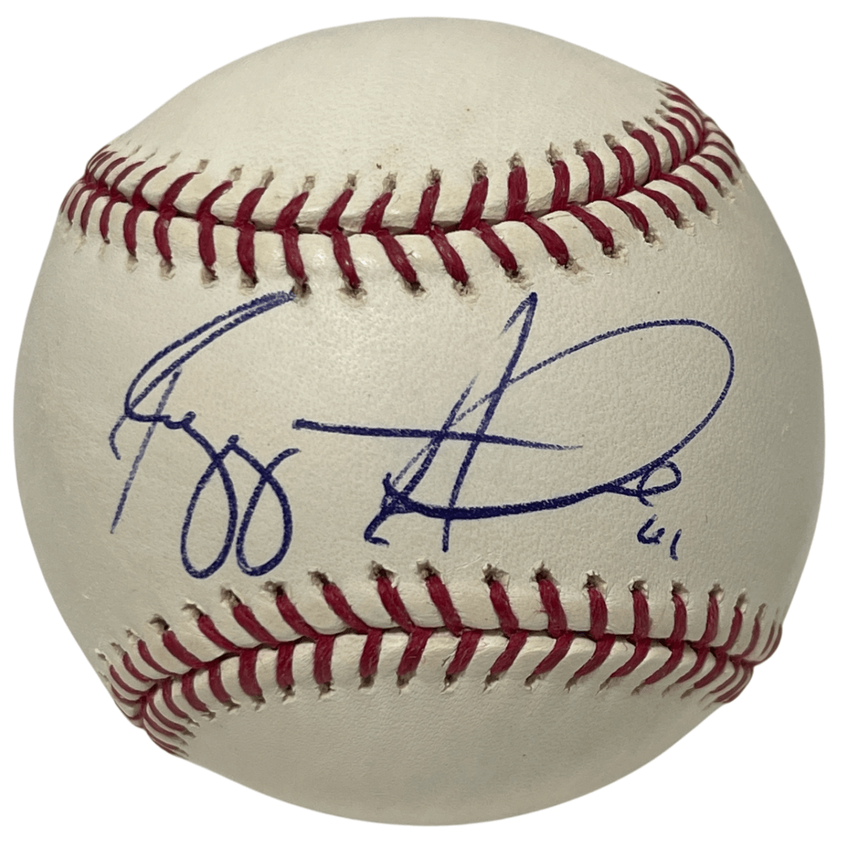 Reggie Abercombe Signed Autographed ROMLB Baseball Marlins Astros LSCM COA