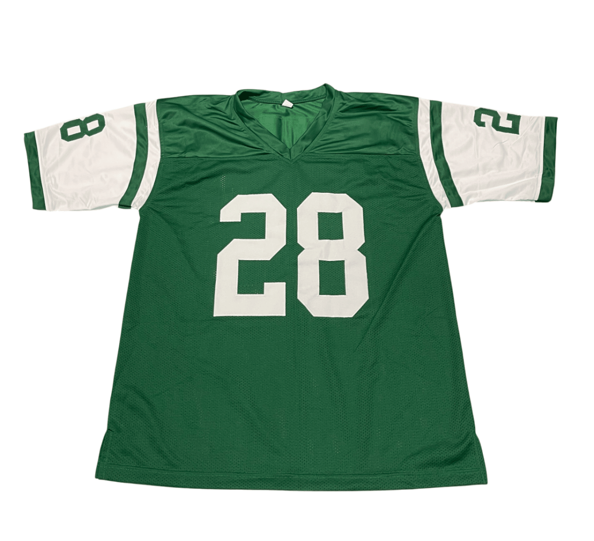 Curtis Martin Signed Autographed New York Jets Custom Green Jersey PSA COA