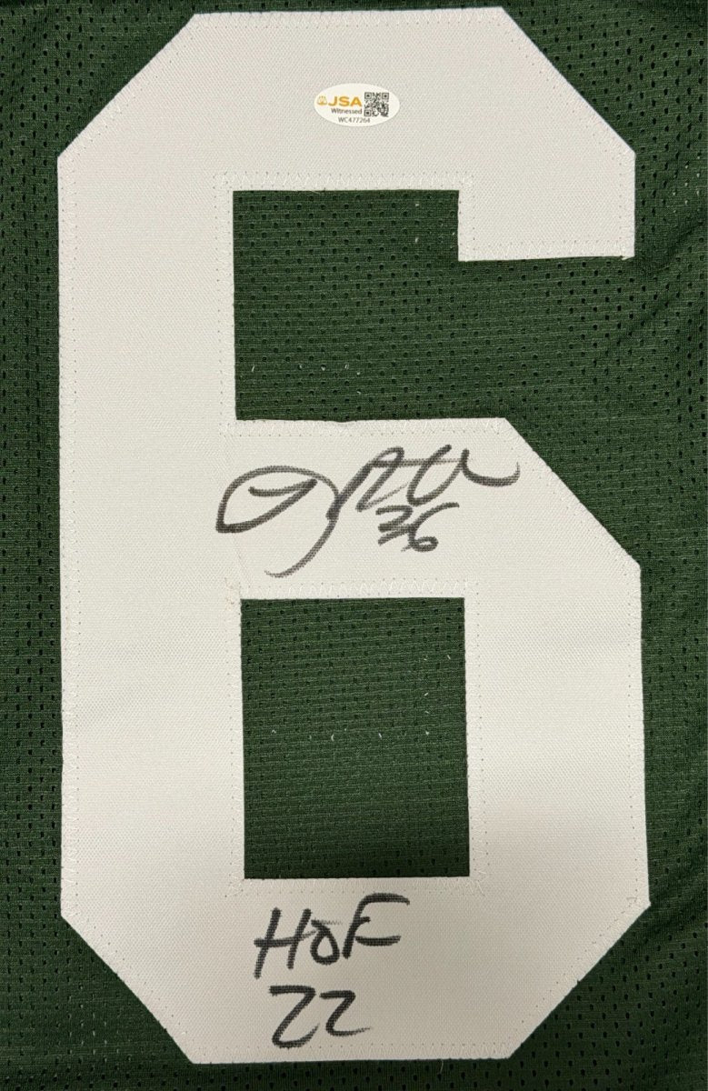 LeRoy Butler Signed Green Bay Packers Custom Jersey w/ HOF 22 JSA Witness COA