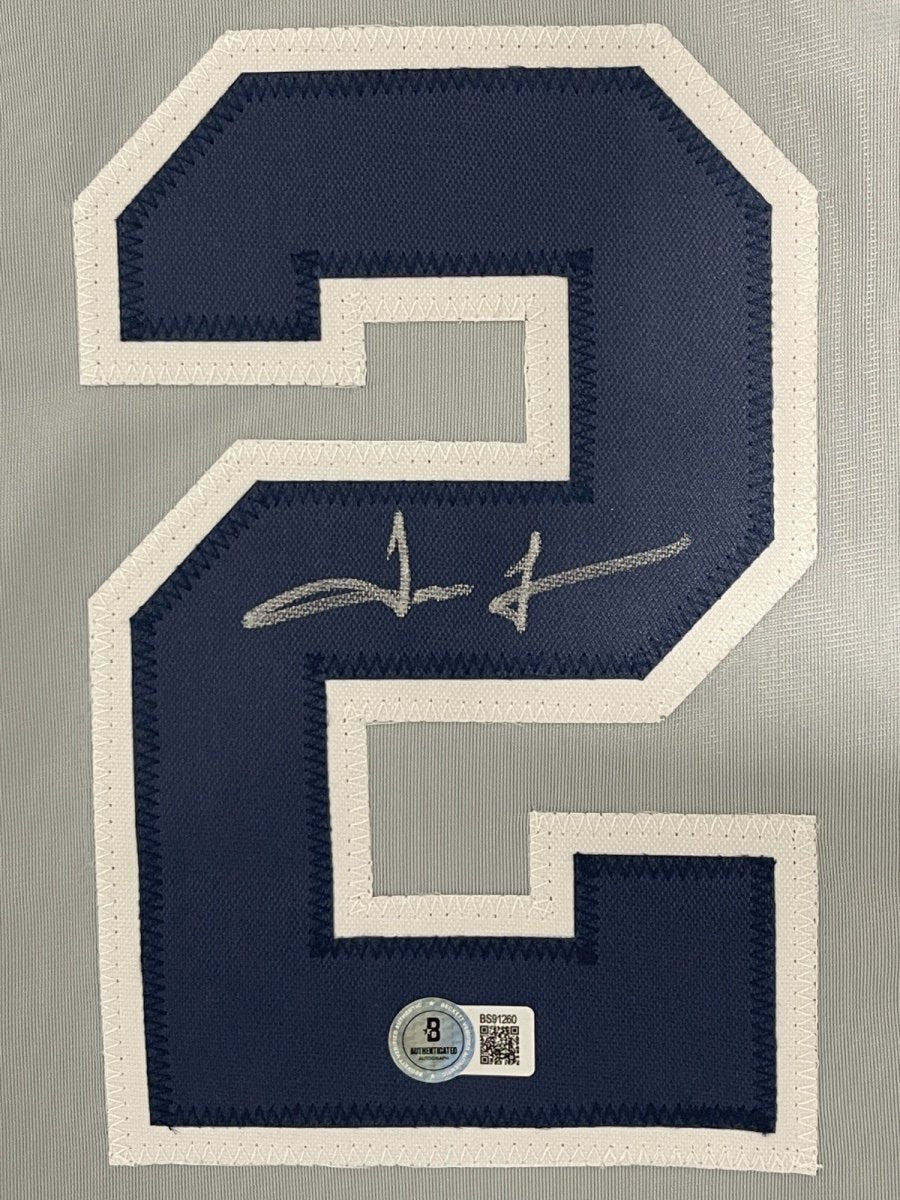 Jason Giambi Signed Autographed New York Yankees Custom Jersey Beckett BAS COA