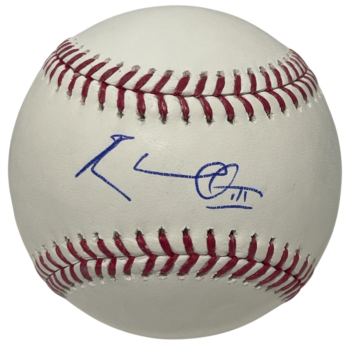 Robert Hassell III Signed Rawlings ROMLB Baseball Beckett BAS COA Nationals