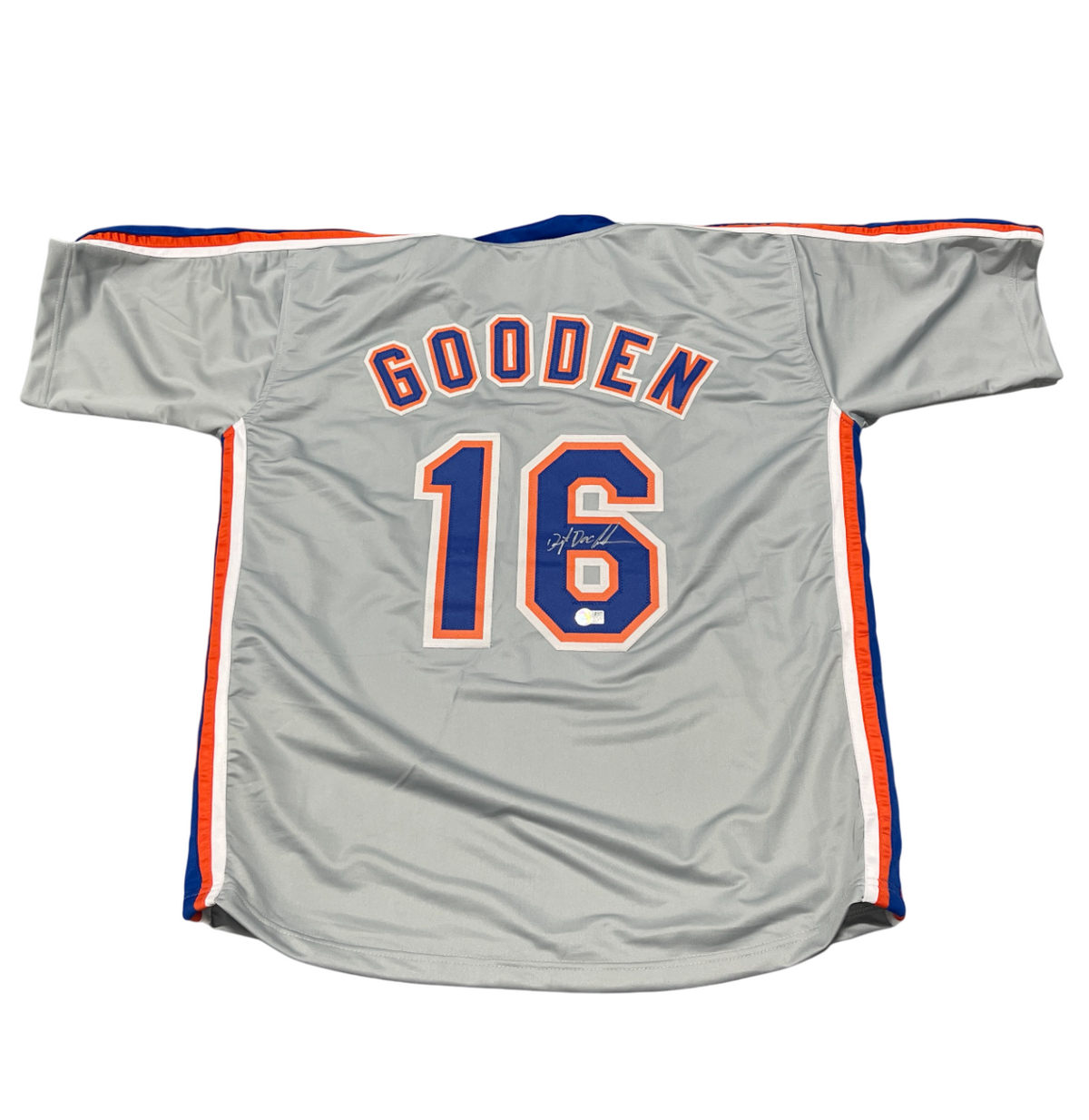 Dwight Doc Gooden Signed Custom New York Mets Jersey w Full Name Beckett BAS COA