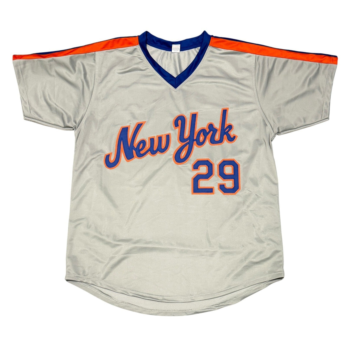 Dave Magadan Signed New York Mets Custom Jersey w/ 86 WSC JSA Witness COA