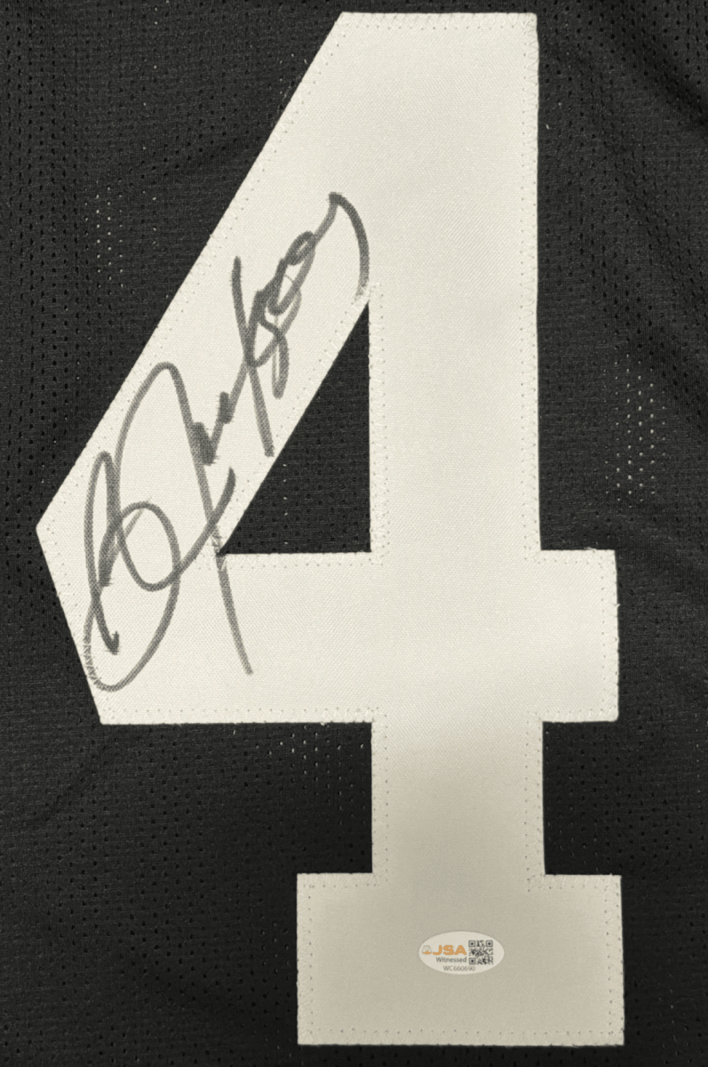Bo Jackson Signed Autographed Oakland Raiders Custom Jersey JSA Witness COA