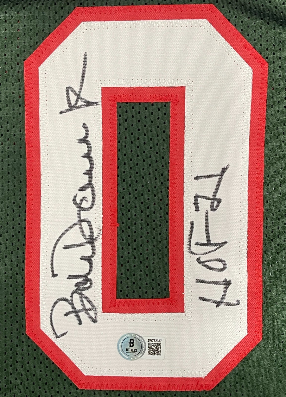 Bob Dandridge Signed Milwaukee Bucks Custom Jersey w/ HOF 21 Beckett Wit BAS COA