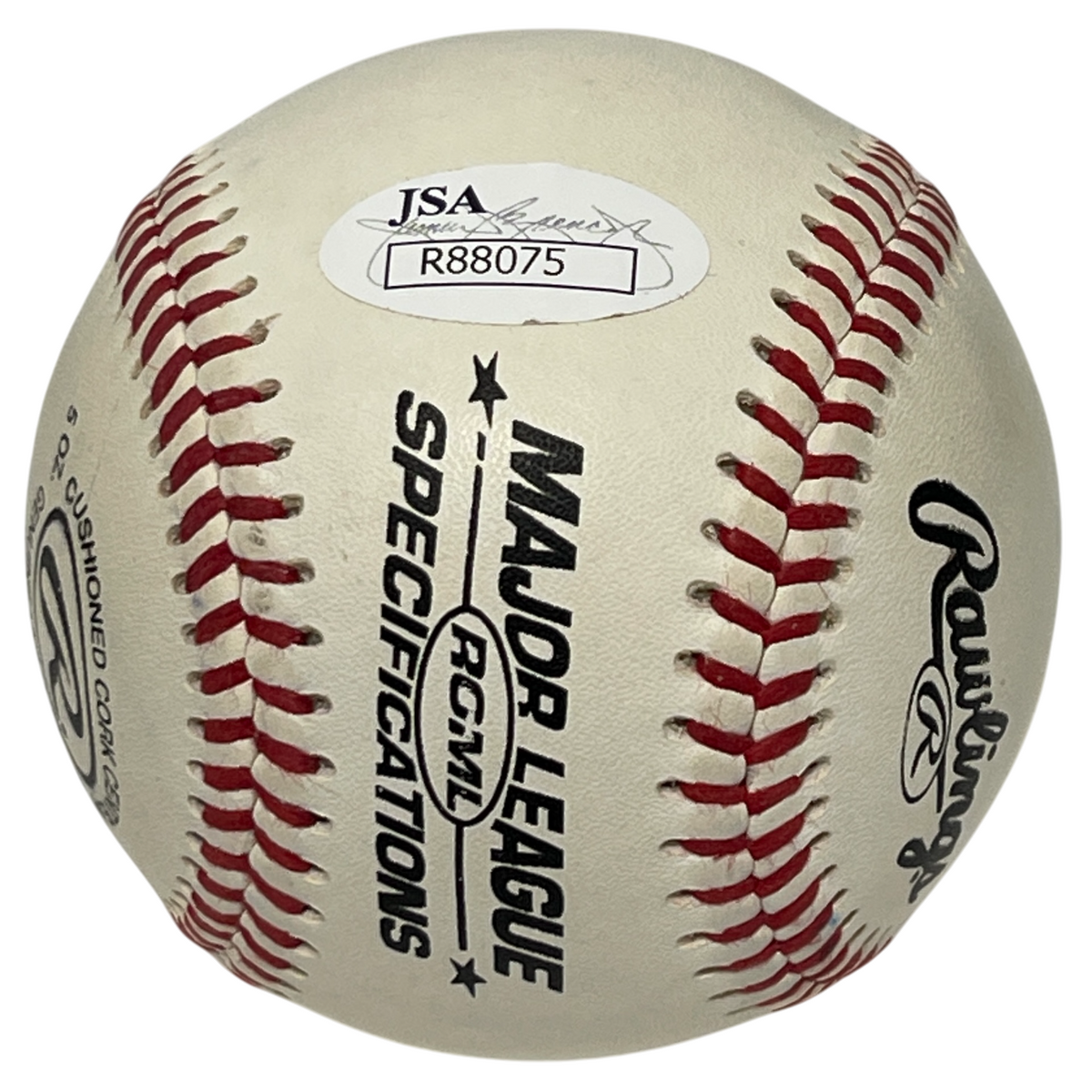 Dellin Betances Early HS Signed Auto Rawlings ROML Specs Baseball JSA COA