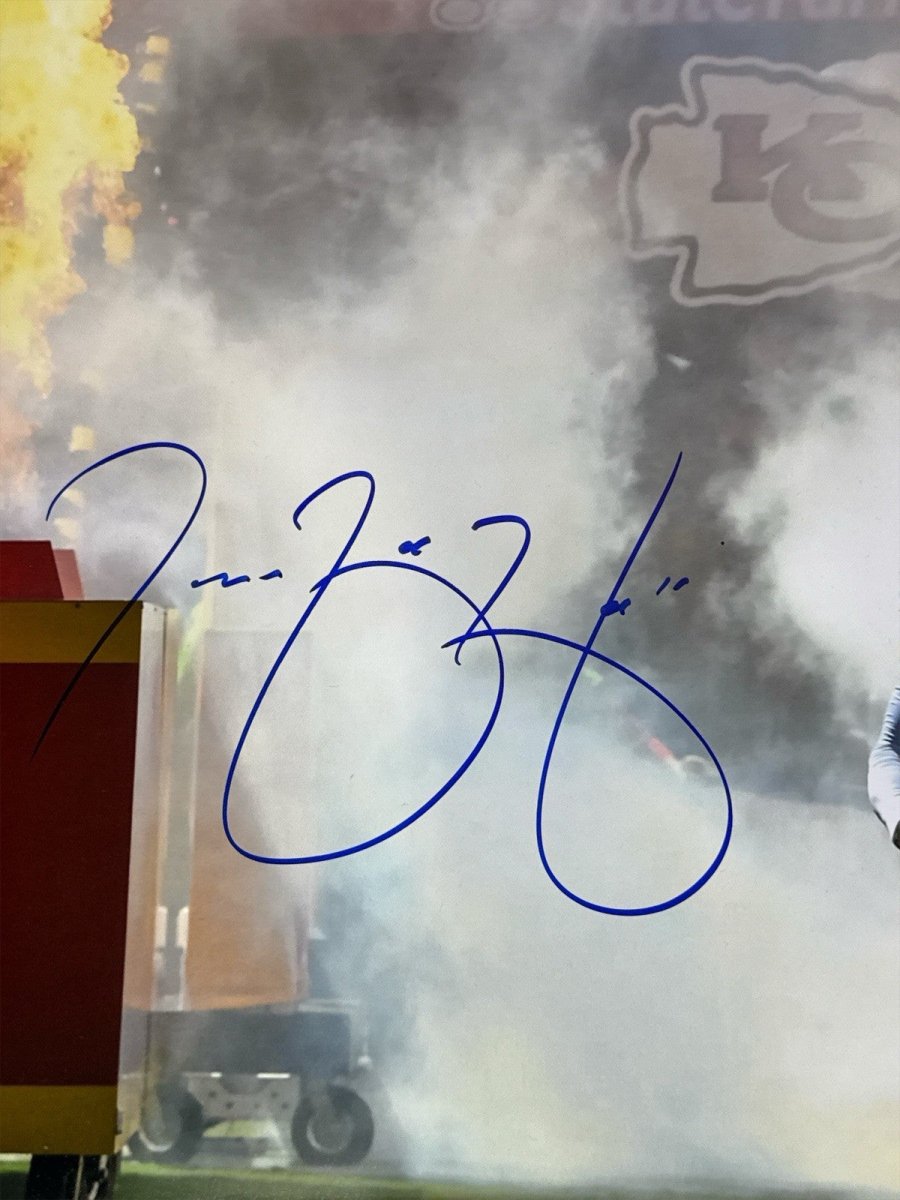 Tamba Hali Signed Autographed Kansas City Chiefs 16x20 Photo JSA Witness COA