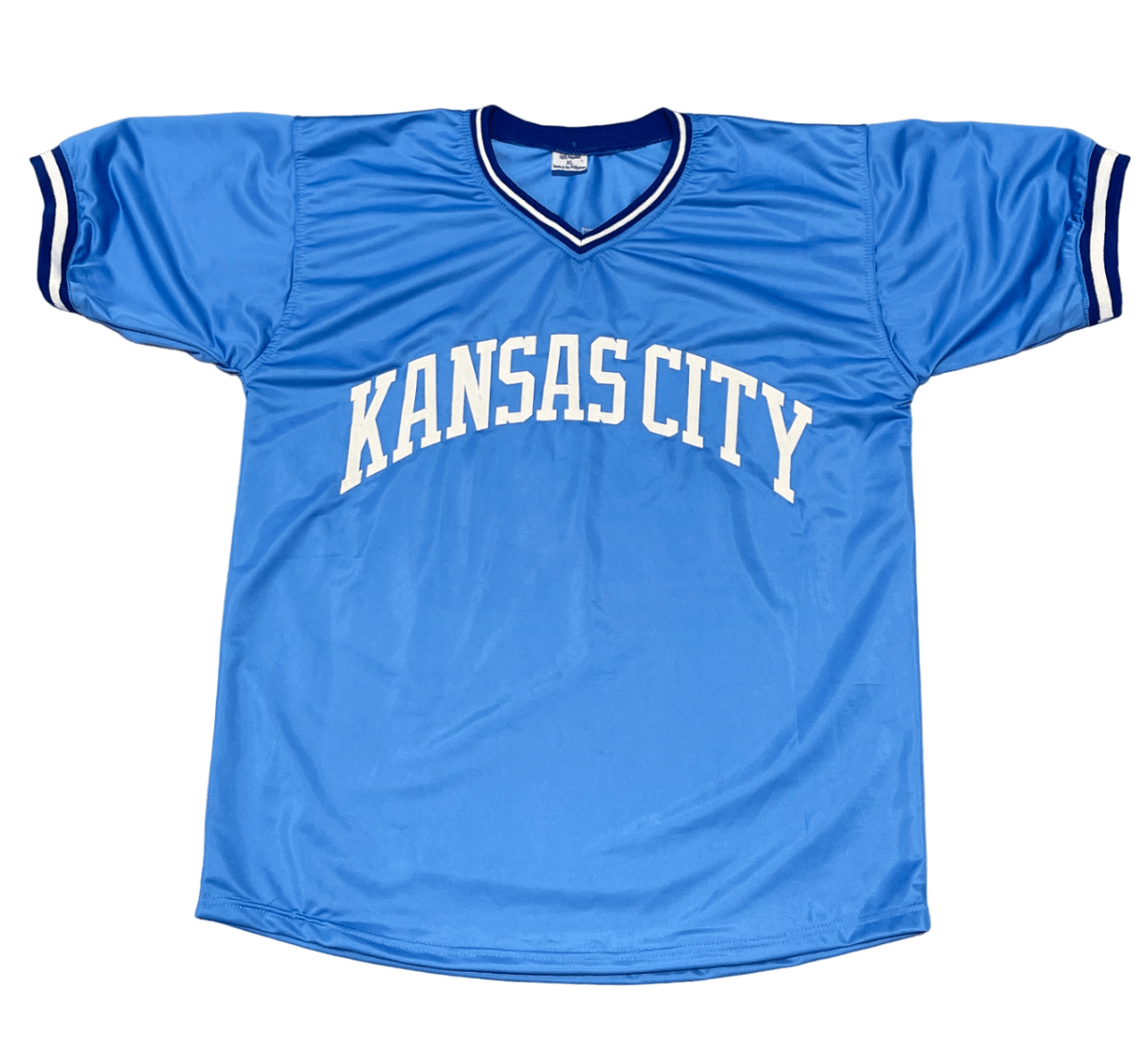 Amos Otis Signed Auto Kansas City Royals Custom Jersey Beckett Witness BAS COA