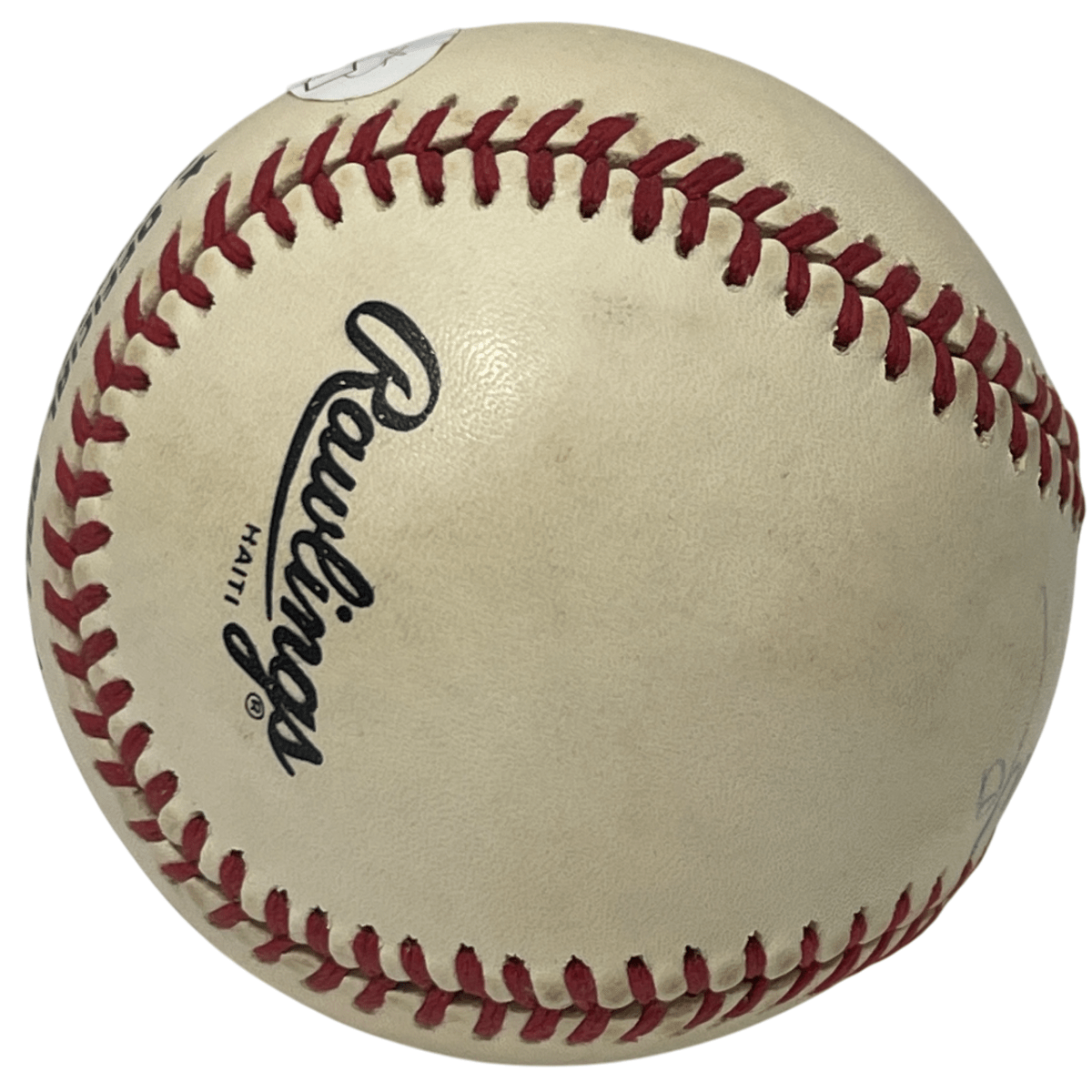 Fernando Valenzuela Signed Rawlings National League Baseball Dodgers JSA COA D
