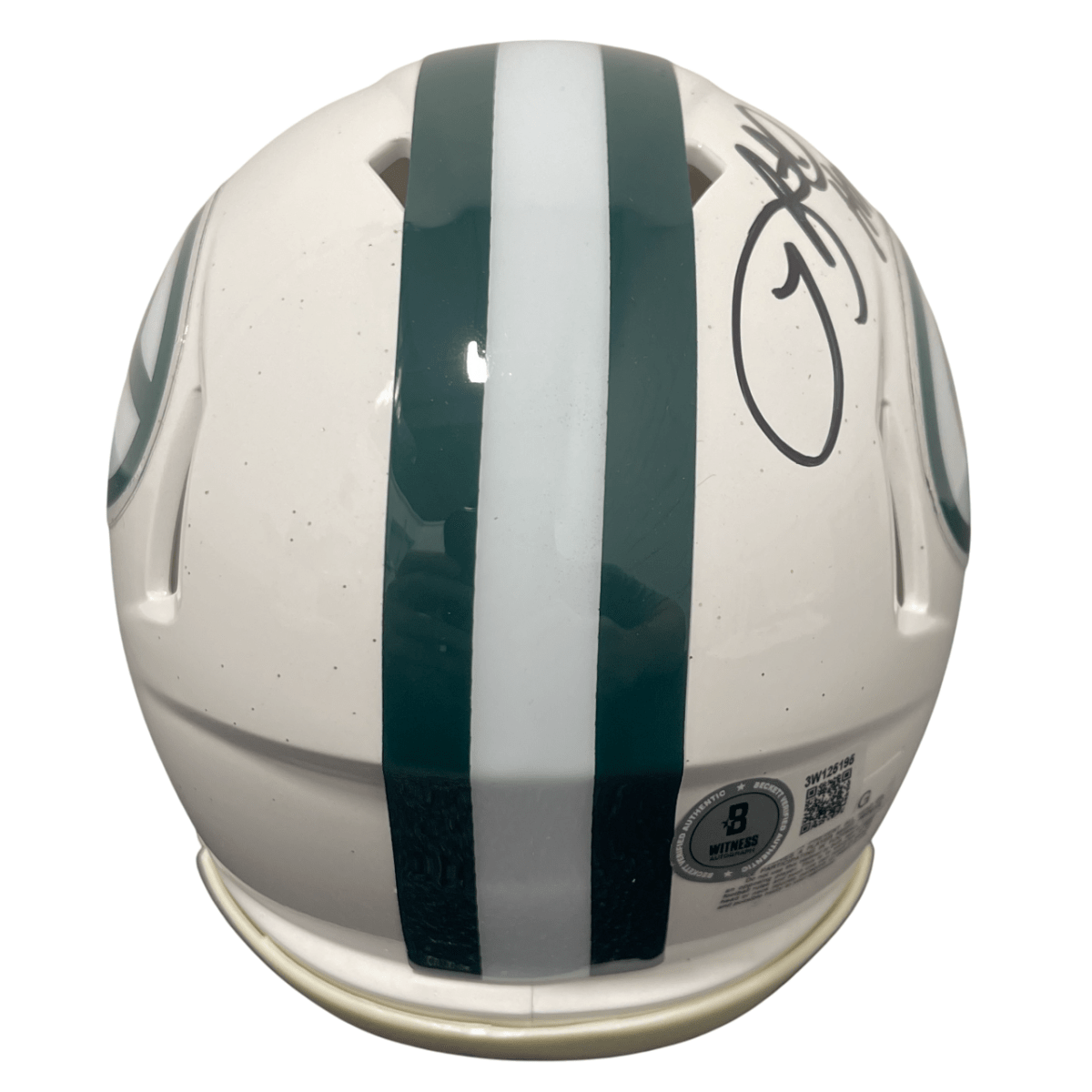 LeRoy Butler Signed Packers ALT Mini Helmet w/ HOF 22 Beckett Witness BAS COA