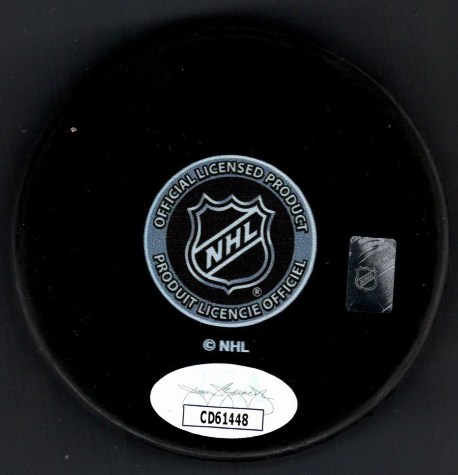Andrei Vasilevskiy Signed Autographed Tampa Bay Lightning Logo Puck JSA COA