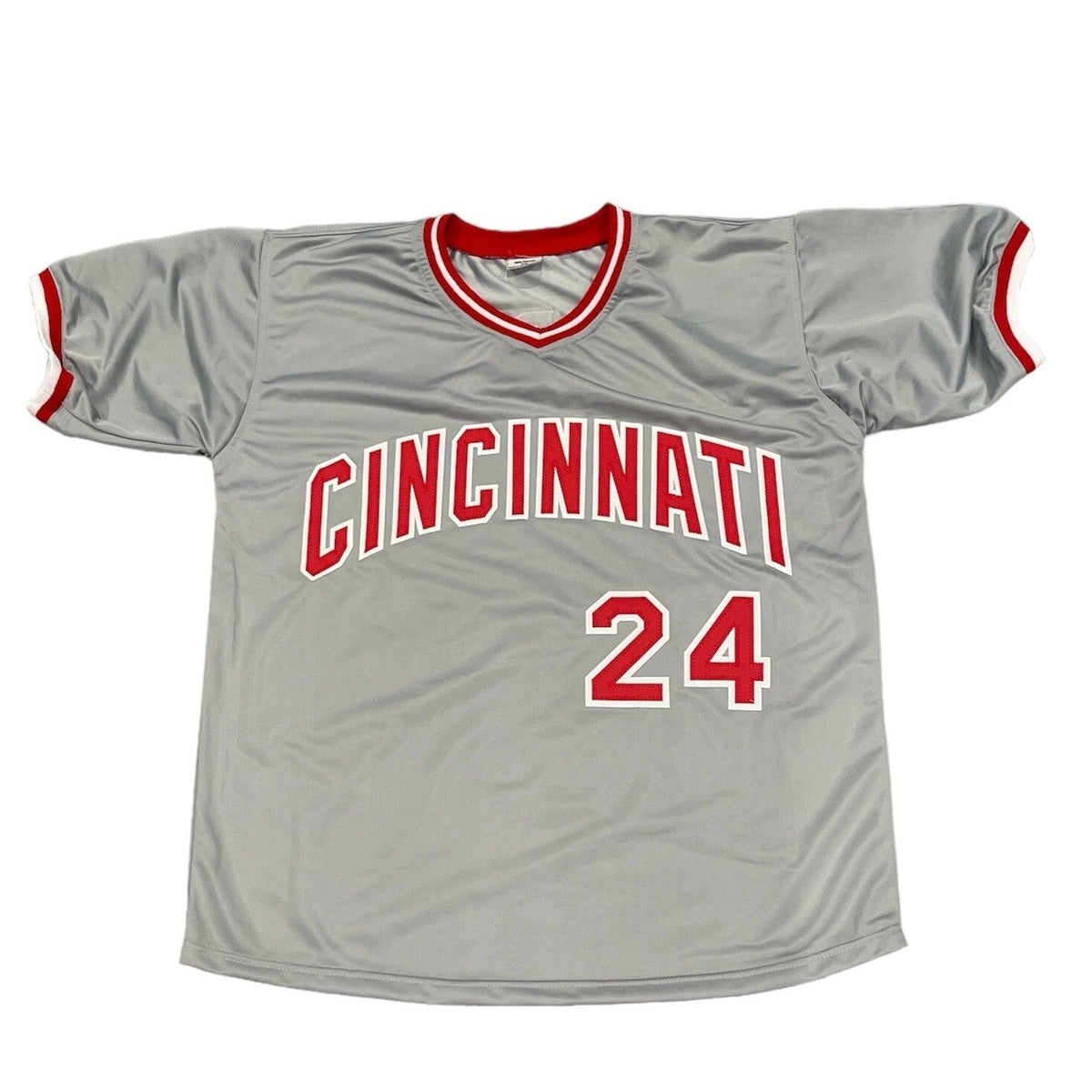 Tony Perez Signed Cincinnati Reds Custom Jersey Beckett Witness BAS COA