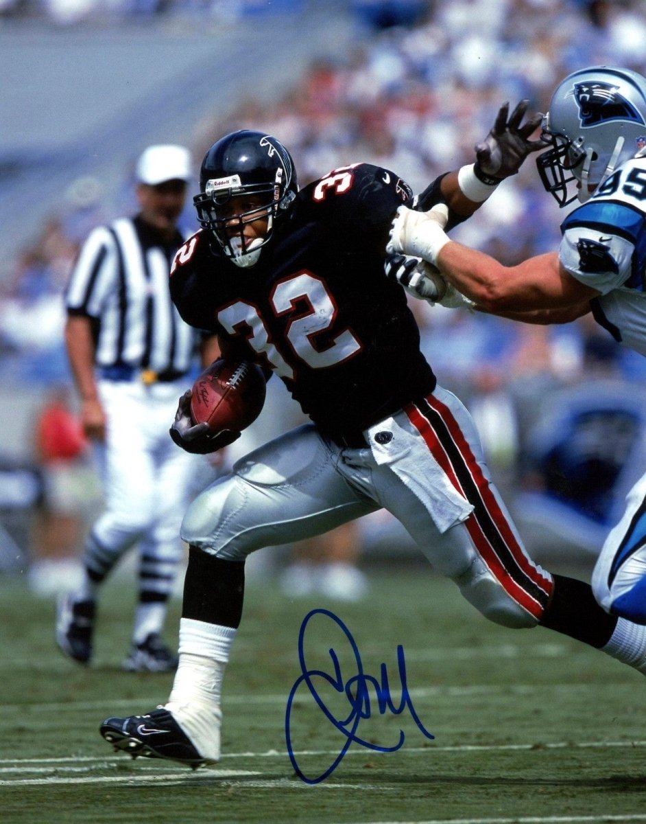 Jamal Anderson Signed Autographed Atlanta Falcons 8x10 Photo LSCM COA #1