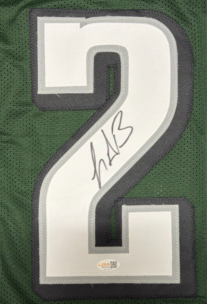 LeGarrette Blount Signed Philadelphia Eagles Custom Jersey JSA Witness COA