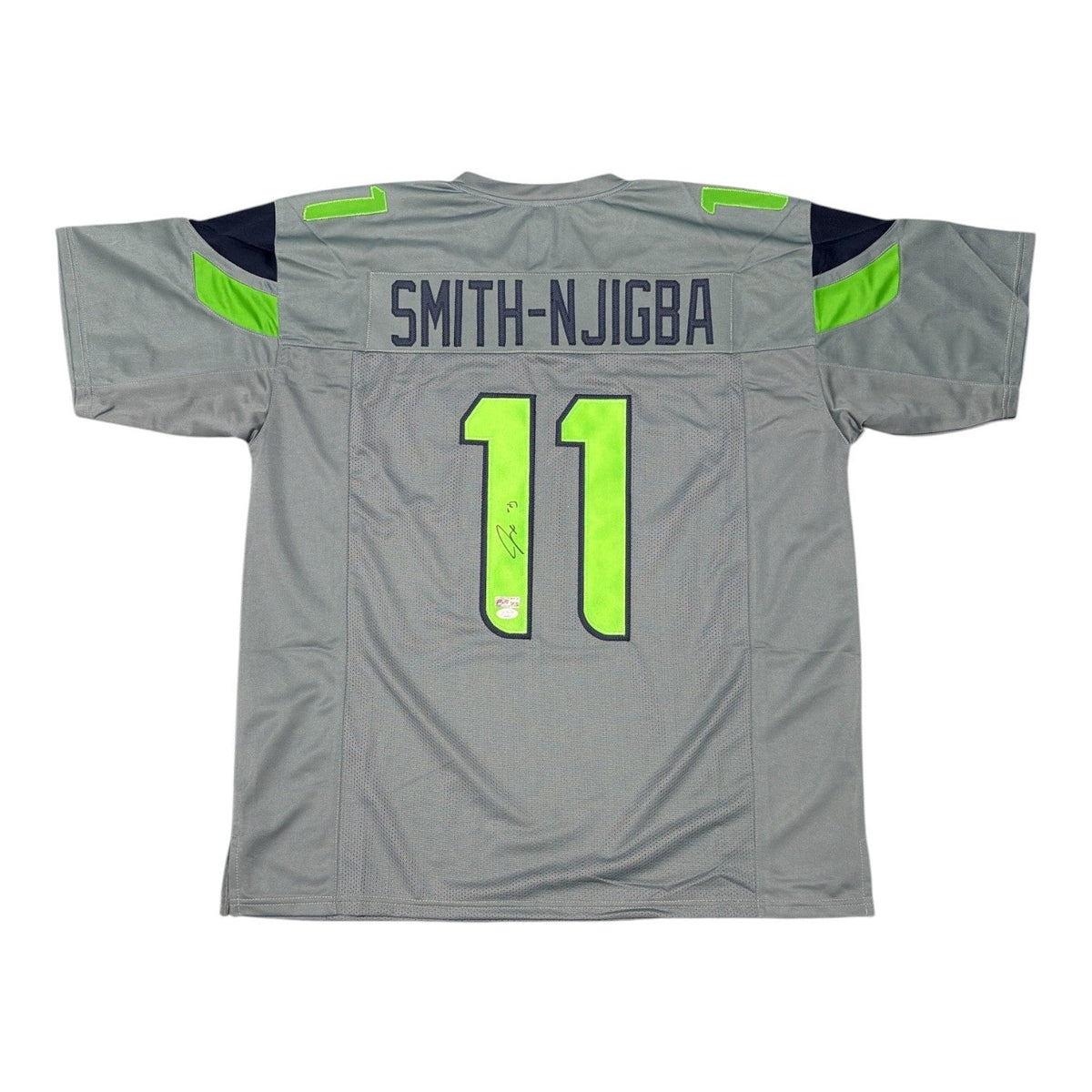 Jaxon Smith-Njigba Signed Autographed Seattle Seahawks Custom Jersey JSA COA