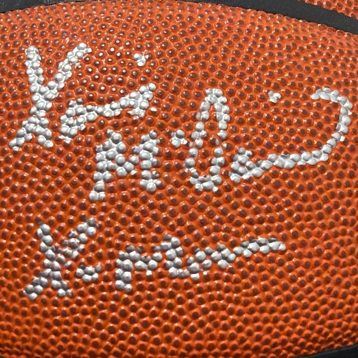 Xavier McDaniel Signed Wilson NBA Basketball w/ X-Man JSA Witness COA
