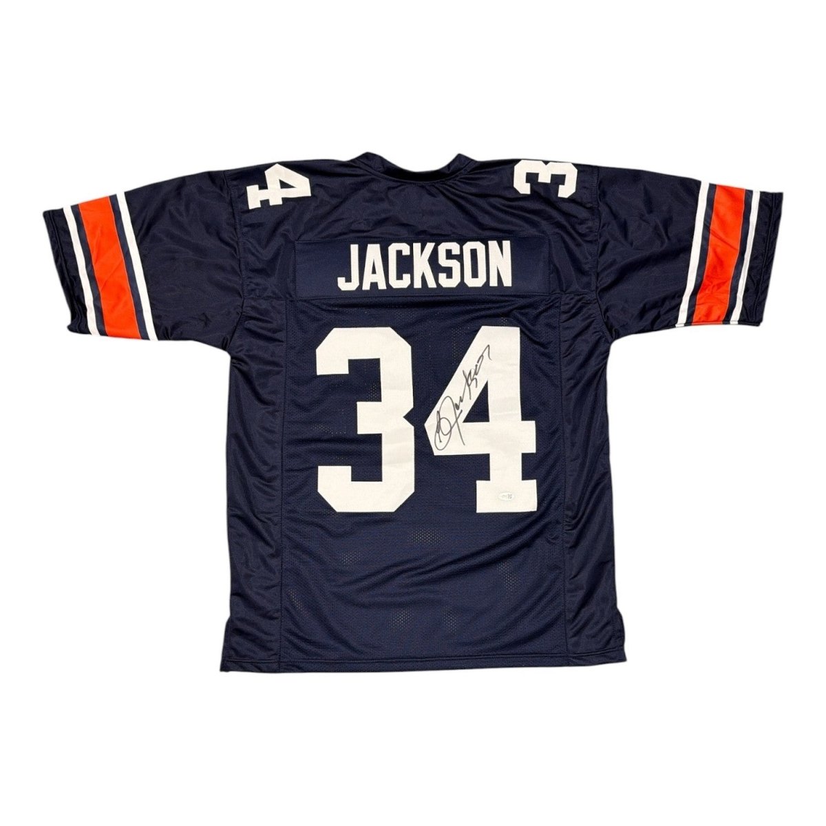 Bo Jackson Signed Autographed Auburn Tigers Custom Jersey JSA Witness COA