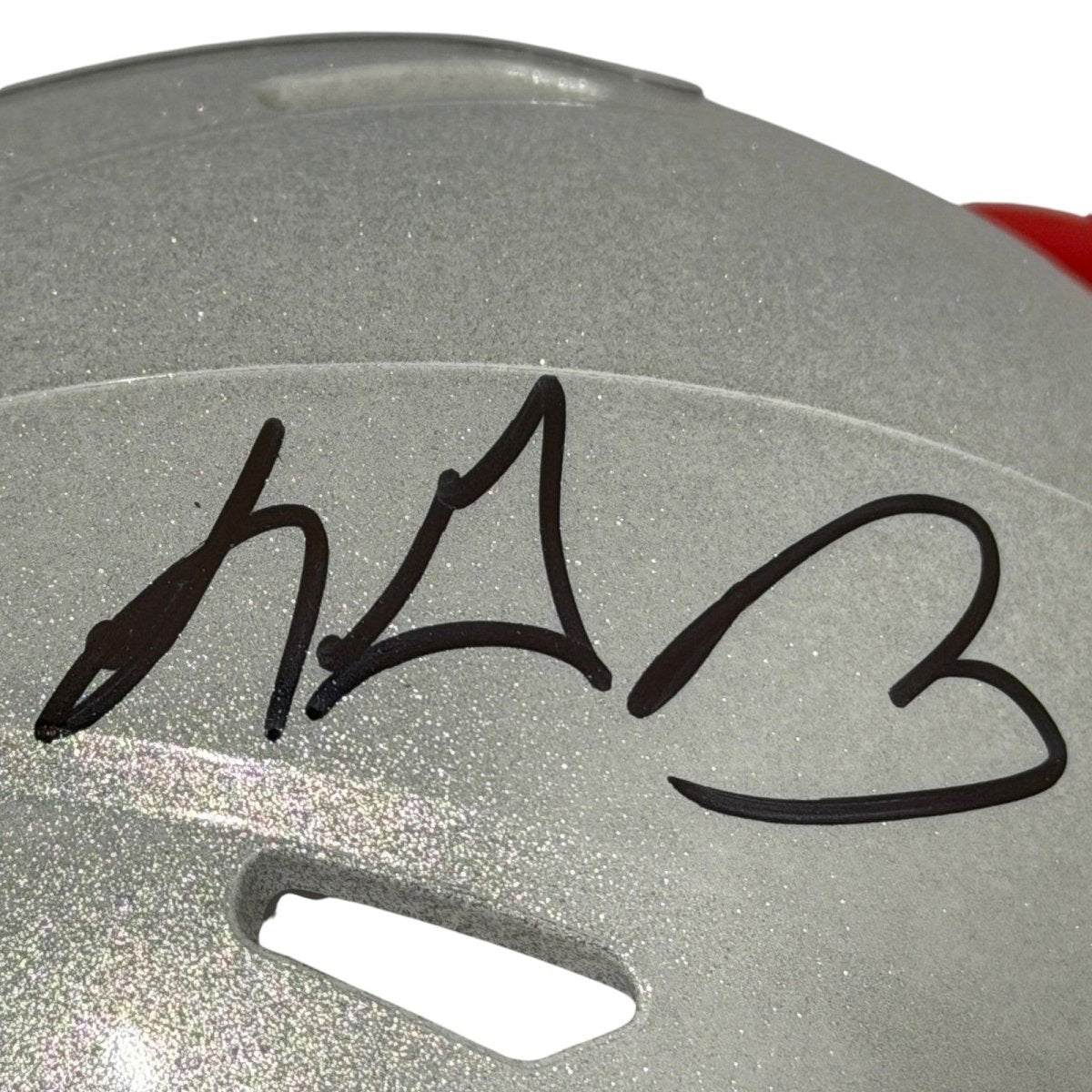 LeGarrette Blount Signed New England Patriots Speed Mini Helmet JSA Witness COA