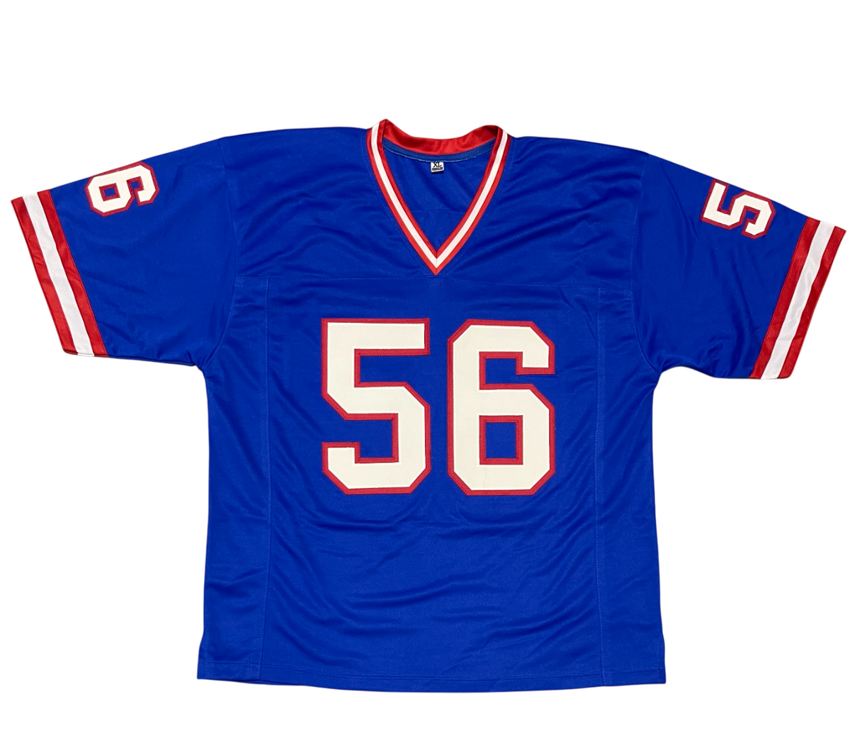 Lawrence Taylor Signed New York Giants Custom Jersey w/ Full Name Beckett W COA
