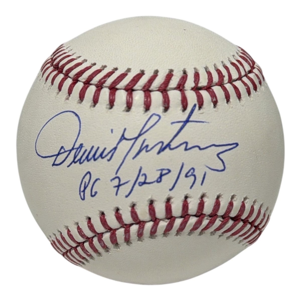 Dennis Martinez Signed Autographed ROMLB Baseball w/ PG 7/28/93 JSA Witness COA