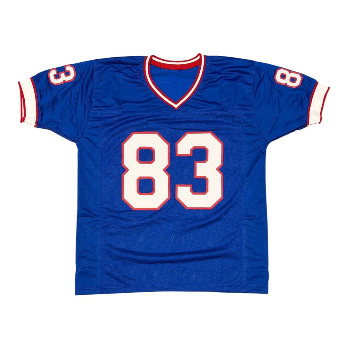 Andre Reed Signed Buffalo Bills Custom Jersey Beckett Witness BAS COA