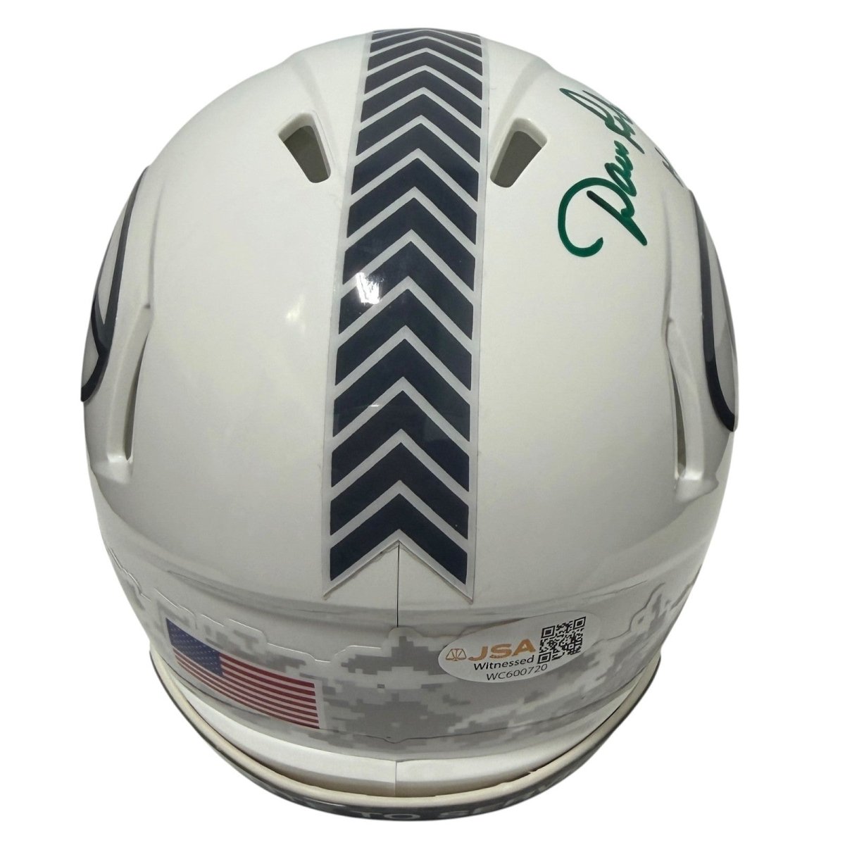 Dave Robinson Signed Packers Salute 24 Mini Helmet w/ HOF 13 JSA Witness COA