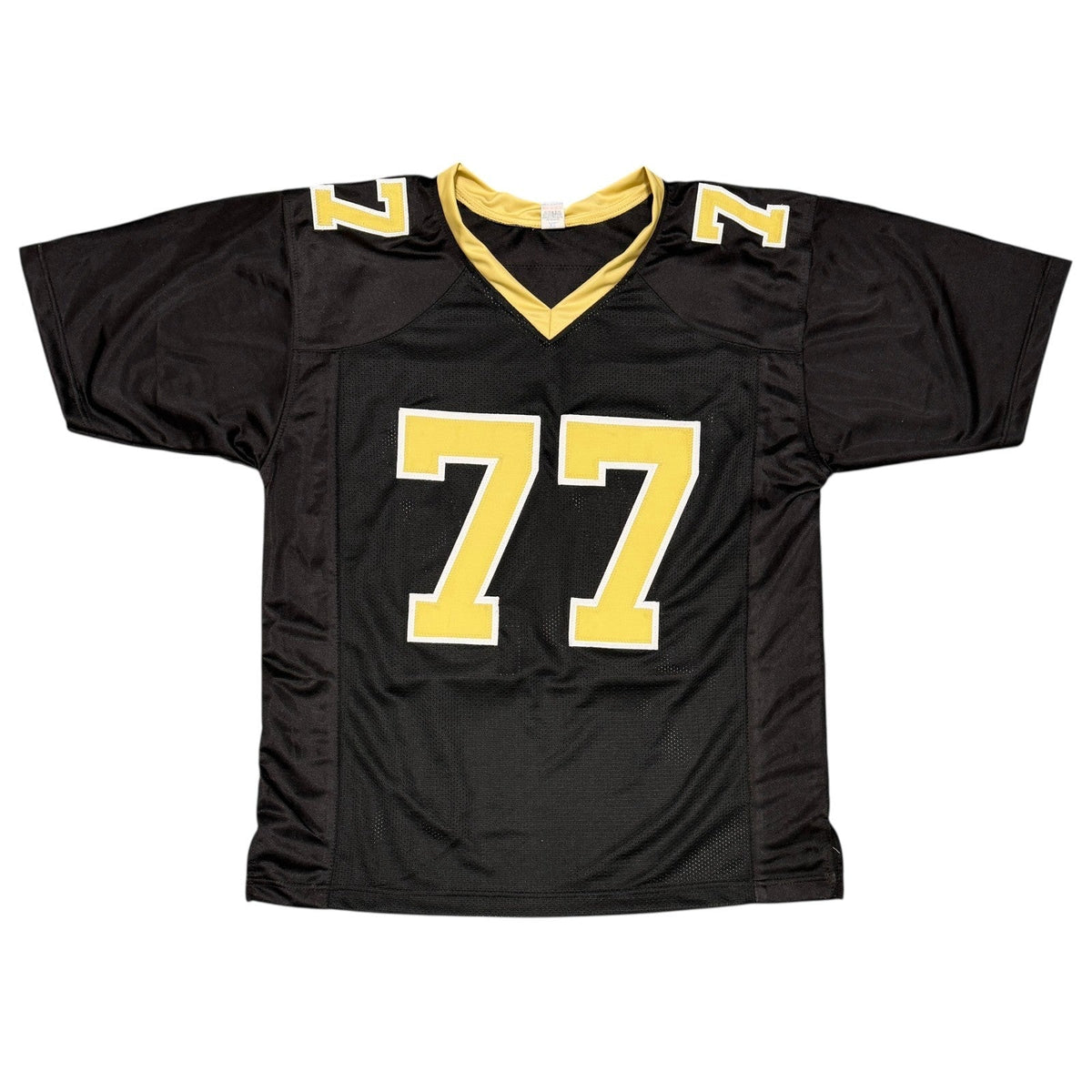 Willie Roaf Signed New Orleans Saints Custom Jersey Beckett Witness BAS COA
