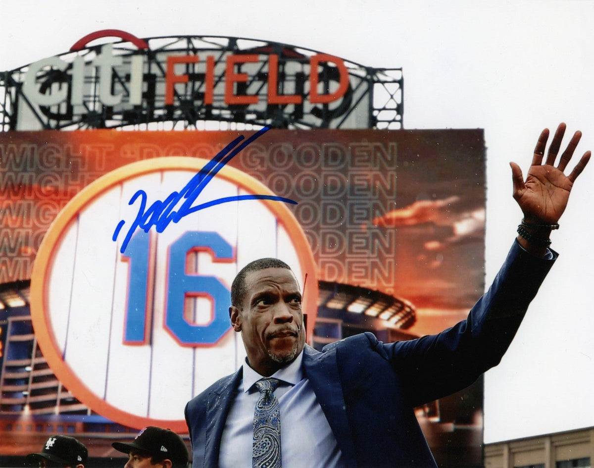 Dwight Doc Gooden Signed Autographed New York Mets 8x10 LSCM COA #3