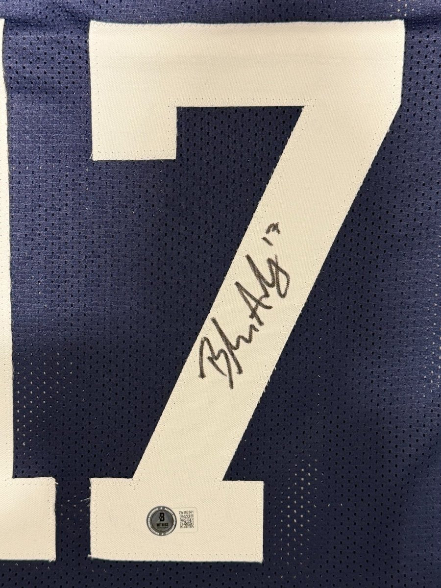 Brandon Aubrey Signed Dallas Cowboys Custom TB Jersey Beckett Witness BAS COA
