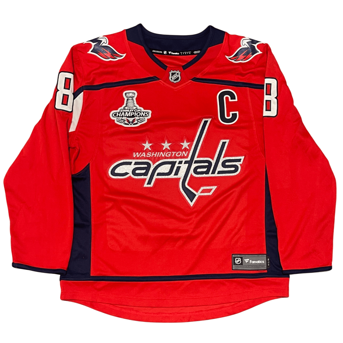 Alexander Ovechkin Signed Washington Capitals Fanatics Authentic Jersey JSA COA