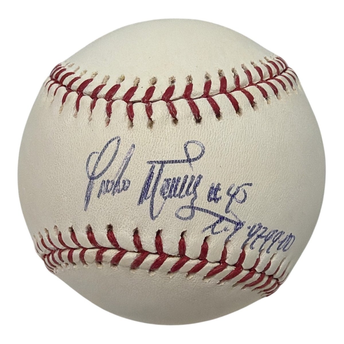 Pedro Martinez Signed Autographed ROMLB Baseball w/ CY Young Ins JSA COA Red Sox
