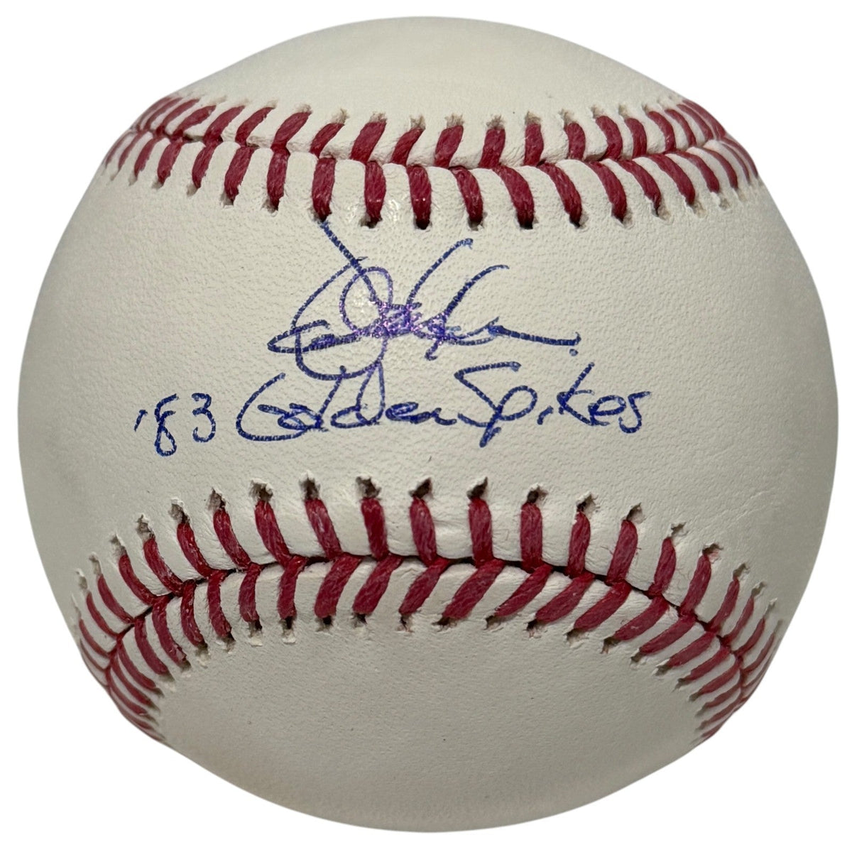 Dave Magadan Signed ROMLB Baseball w/ 83 Golden Spikes Insc JSA Witness COA