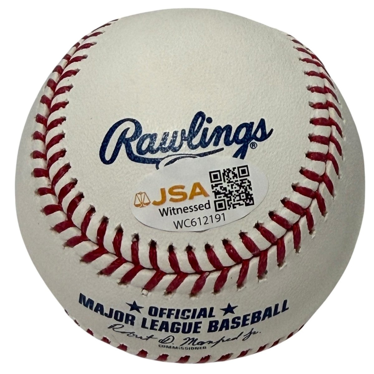 Mookie Wilson Signed ROMLB Baseball w/ 86 WSC JSA Witness COA New York Mets