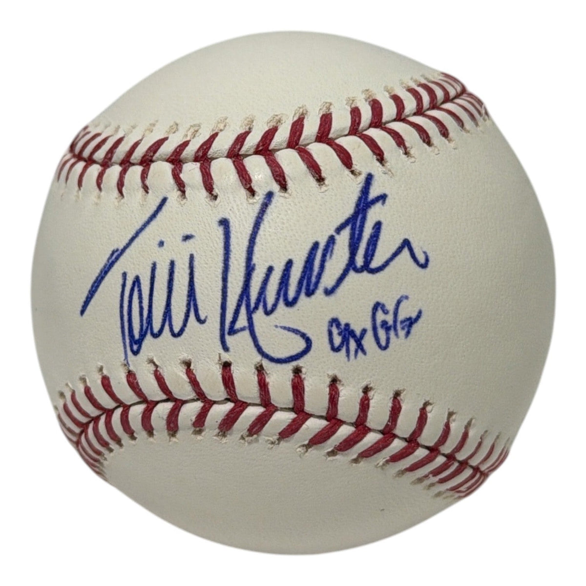 Torii Hunter Signed Autographed ROMLB Baseball w/ 9x GG Insc JSA COA  Twins