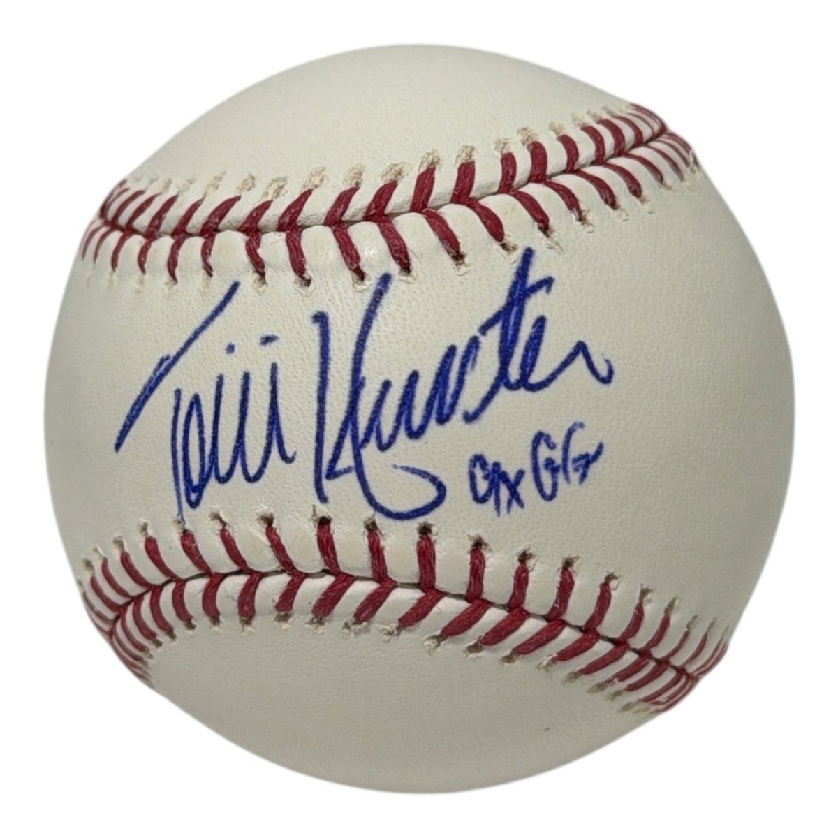Torii Hunter Signed Autographed ROMLB Baseball w/ 9x GG Insc JSA COA  Twins