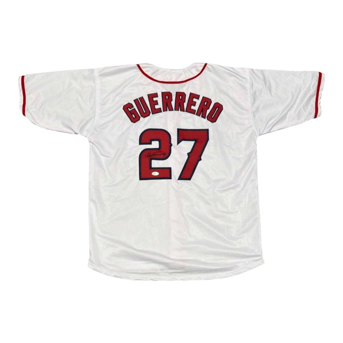 Vladimir Guerrero Signed Autographed Los Angeles Angels Custom Jersey JSA W COA