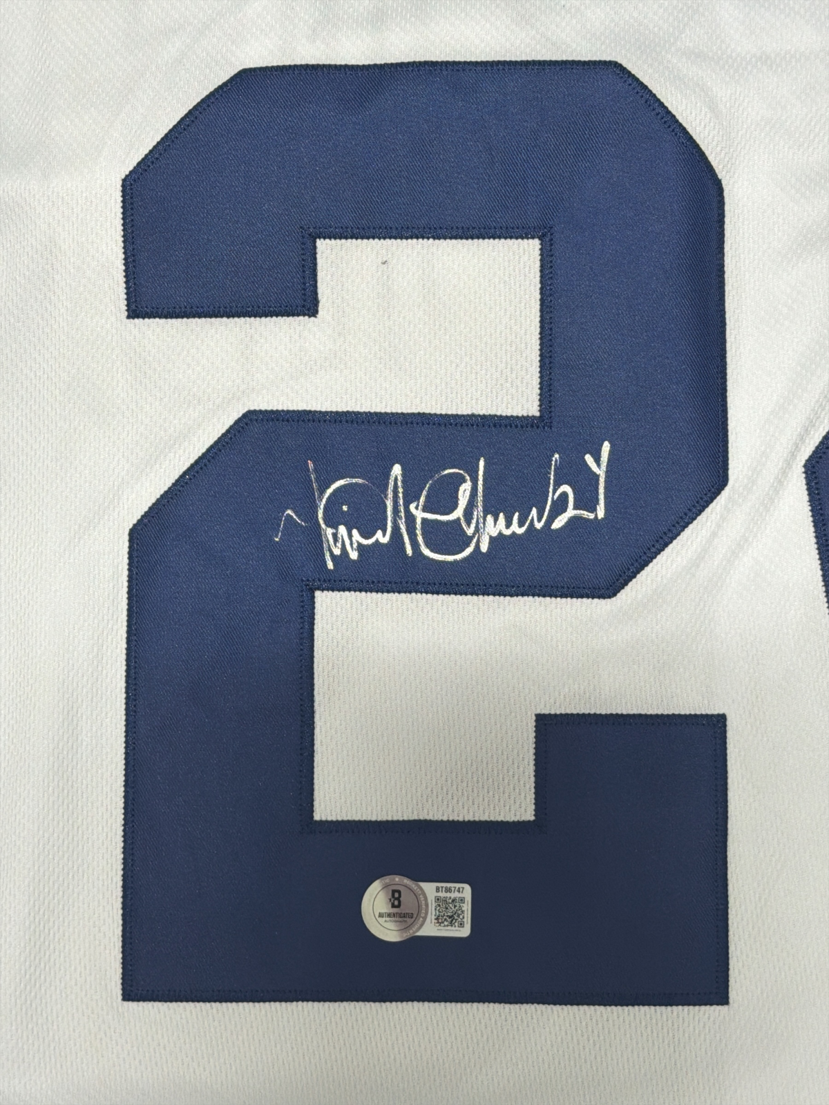 Miguel Cabrera Signed Autographed Detroit Tigers Custom Replica Jersey BAS COA