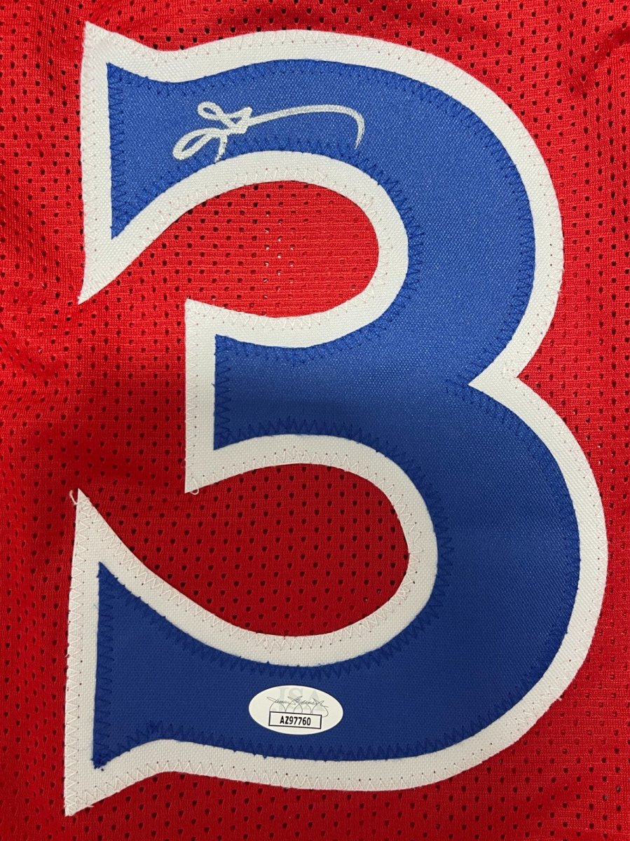 Allen Iverson Signed The Answer Custom Jersey Philadelphia 76ers JSA COA