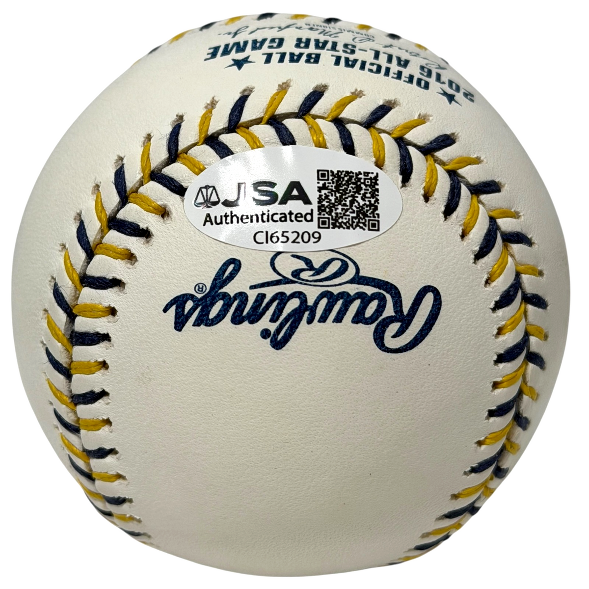 Kris Bryant Signed 2016 All Star Game Baseball JSA COA Colorado Rockies Cubs