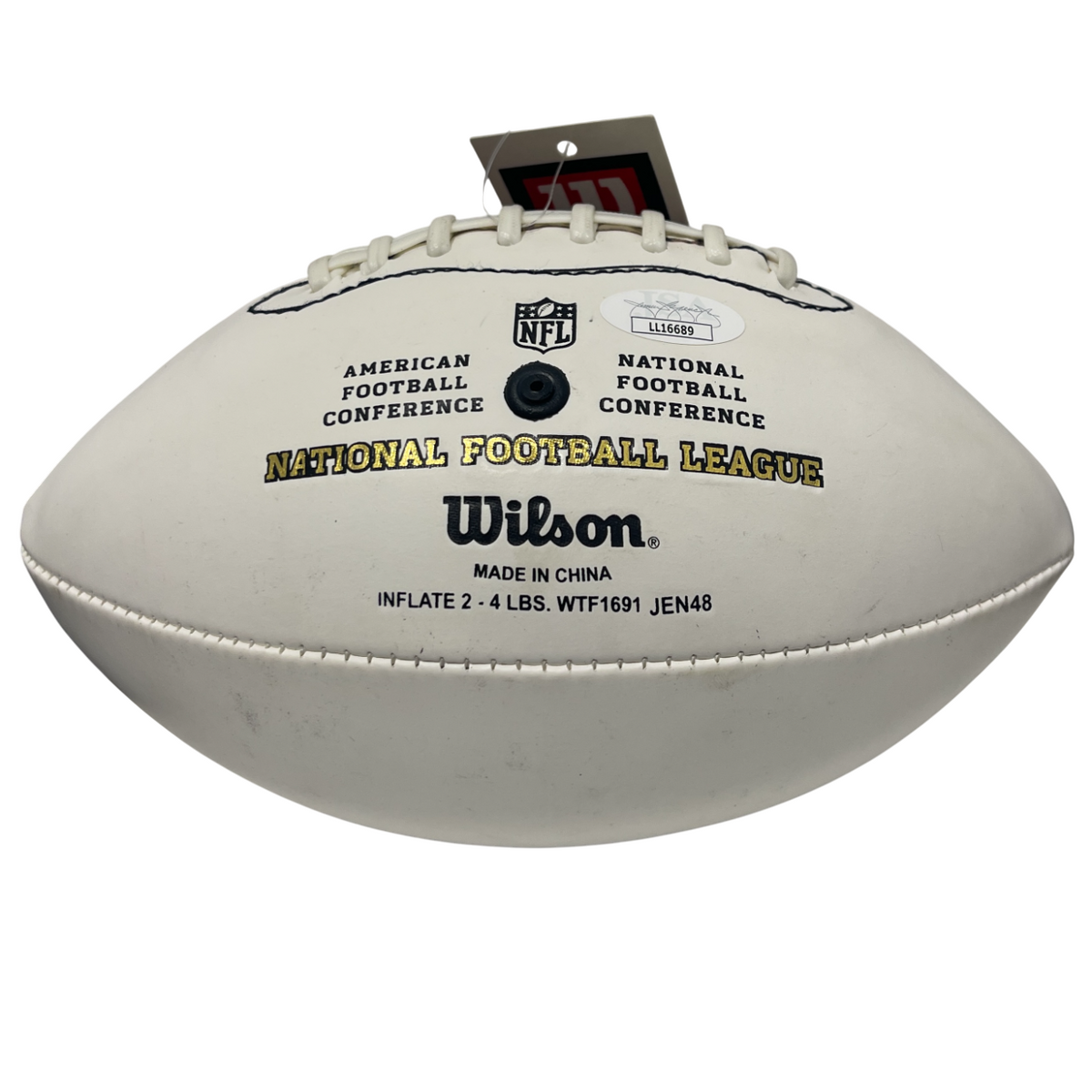 Sammy Watkins Signed Wilson Mini White Panel NFL Football Bills Chiefs JSA COA