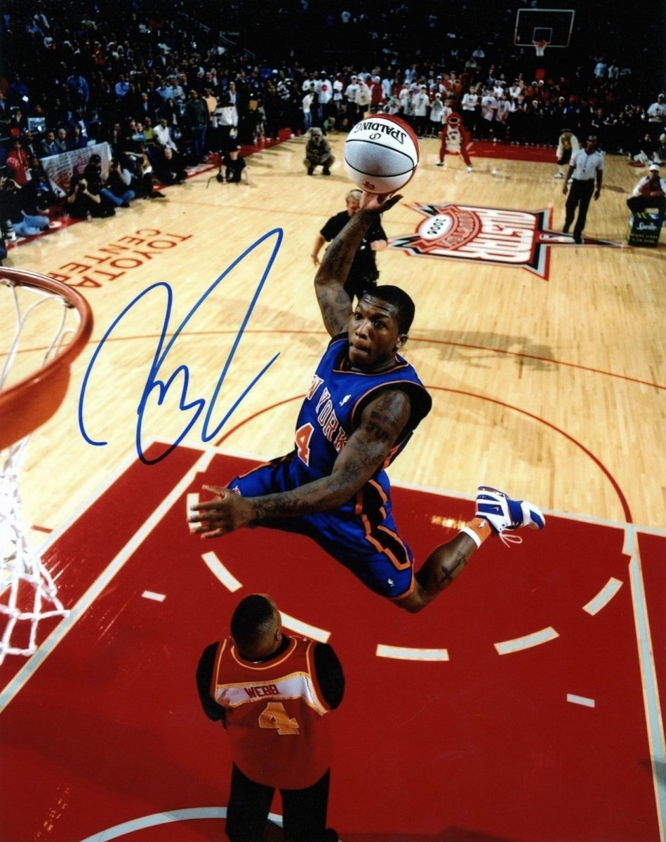 Nate Robinson Signed Autographed New York Knicks 8x10 Photo LSCM COA