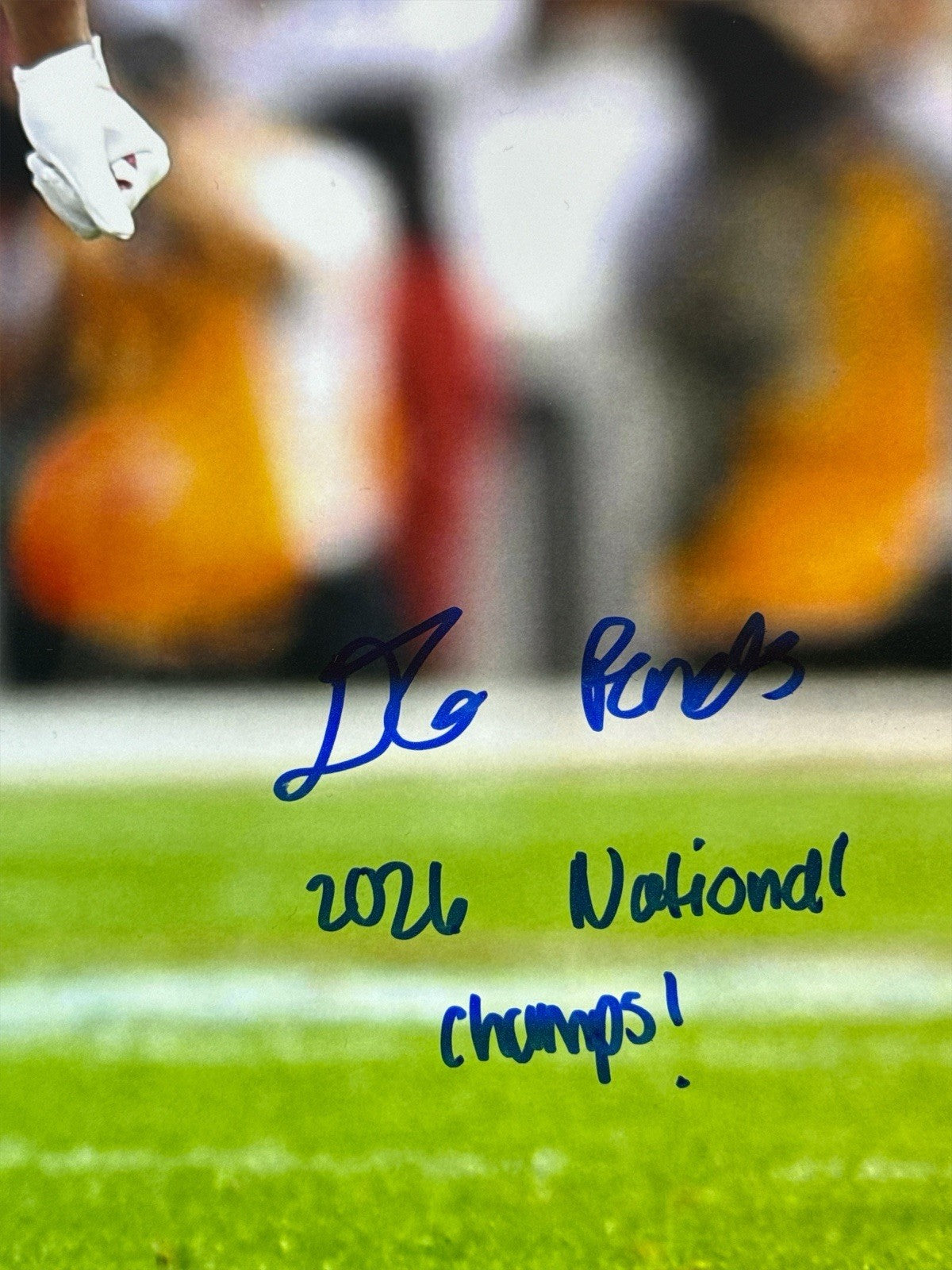 D'Angelo Ponds Signed Indiana Hoosiers 16x20 Photo w 2026 Champs JSA Witness COA