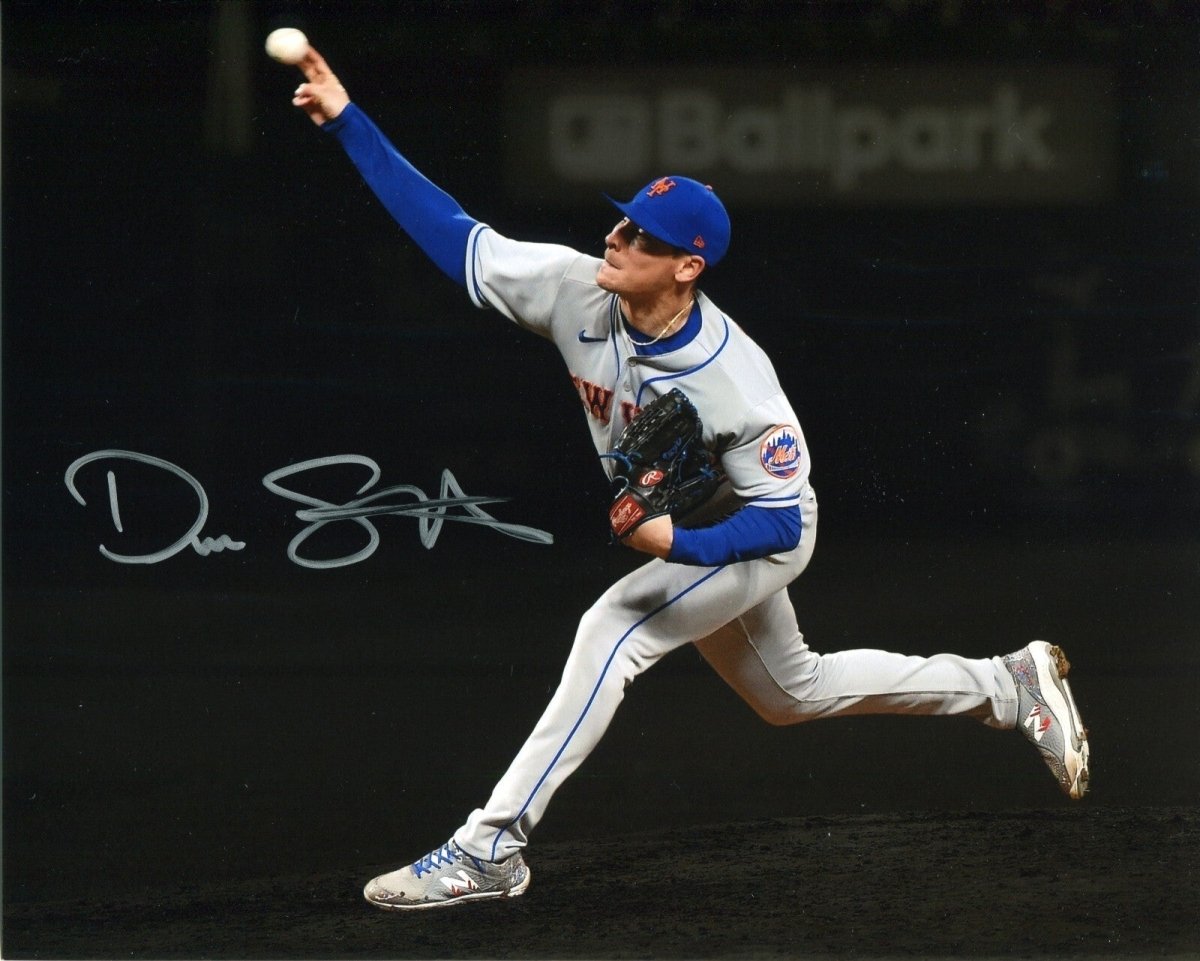 Drew Smith Signed Autographed New York Mets Spotlight 8x10 Photo LSCM COA