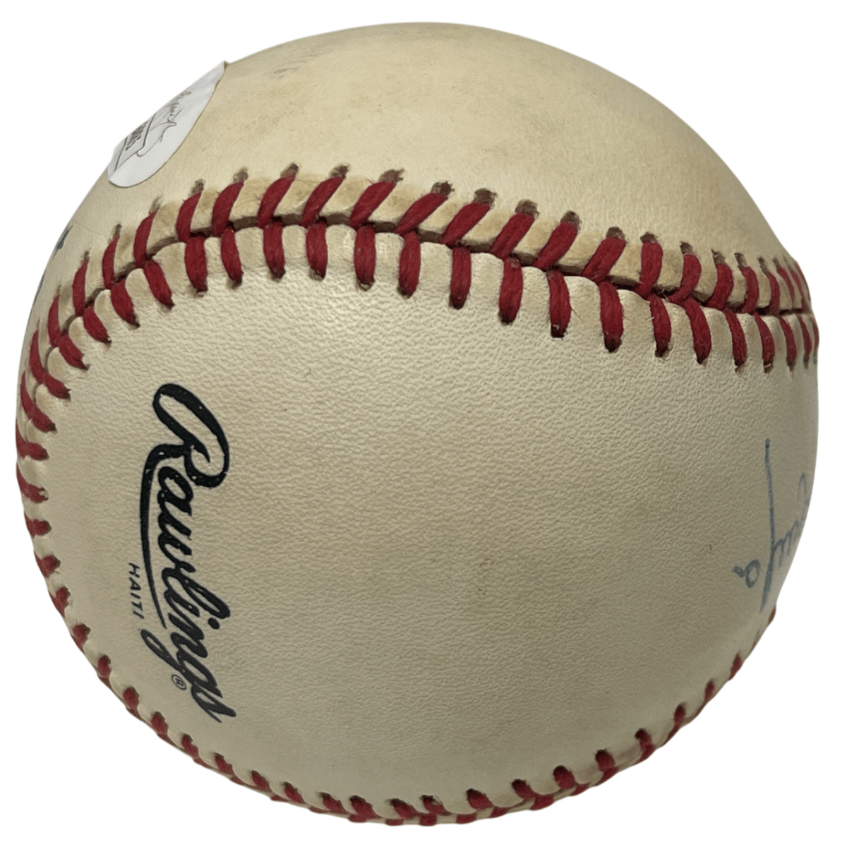 Fernando Valenzuela Signed Rawlings National League Baseball Dodgers JSA COA B