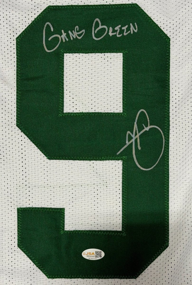 Minkah Fitzpatrick Signed New York Jets Custom Jersey  w/ Gang Green JSA Wit COA