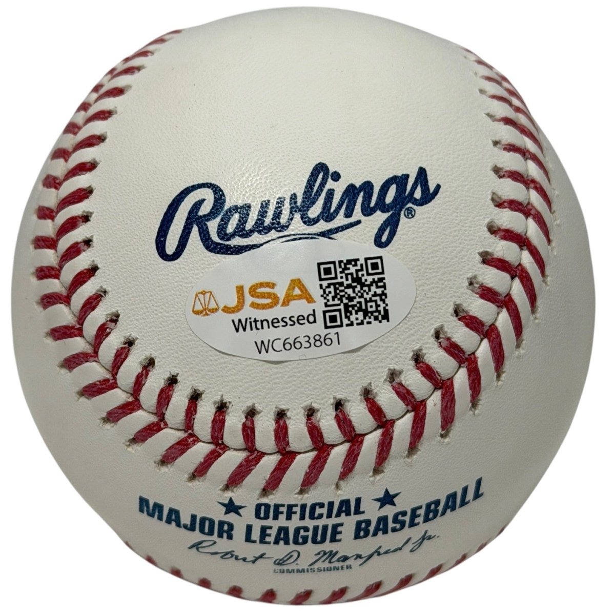 Willie Wilson Signed Autographed ROMLB Baseball w/ 85 WSC JSA Witness COA