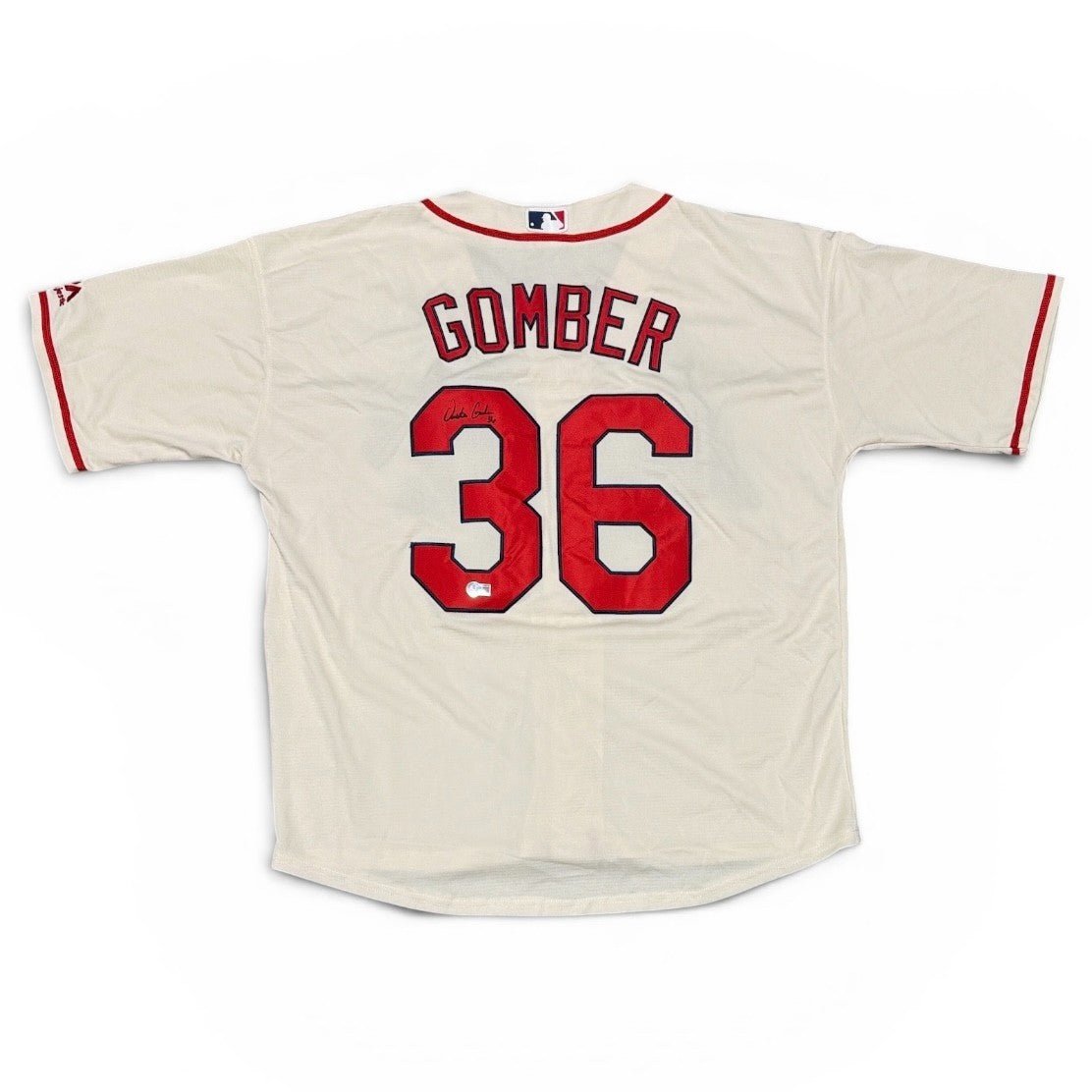 Austin Gomber Signed St. Louis Cardinals Custom Replica Jersey JSA COA