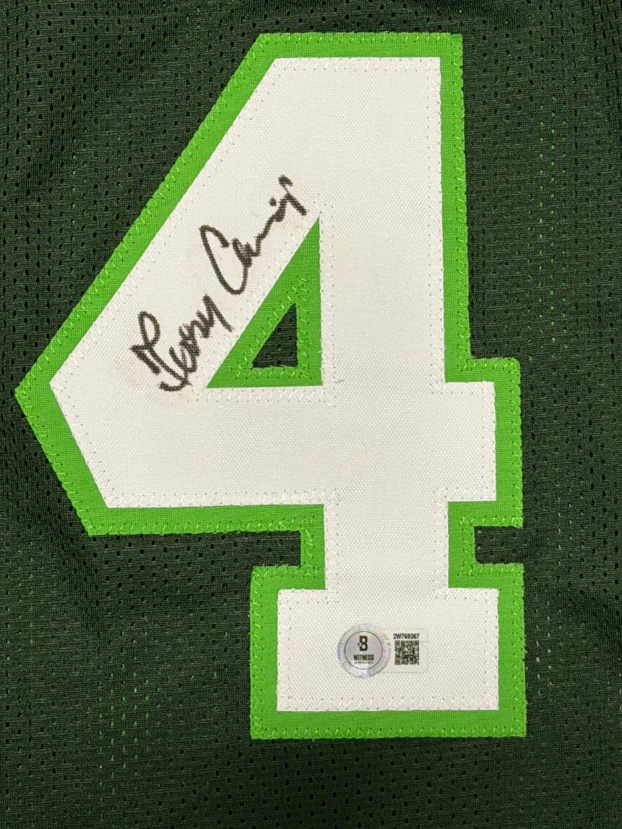 Terry Cummings Signed Milwaukee Bucks Custom Jersey Beckett Witness BAS COA B