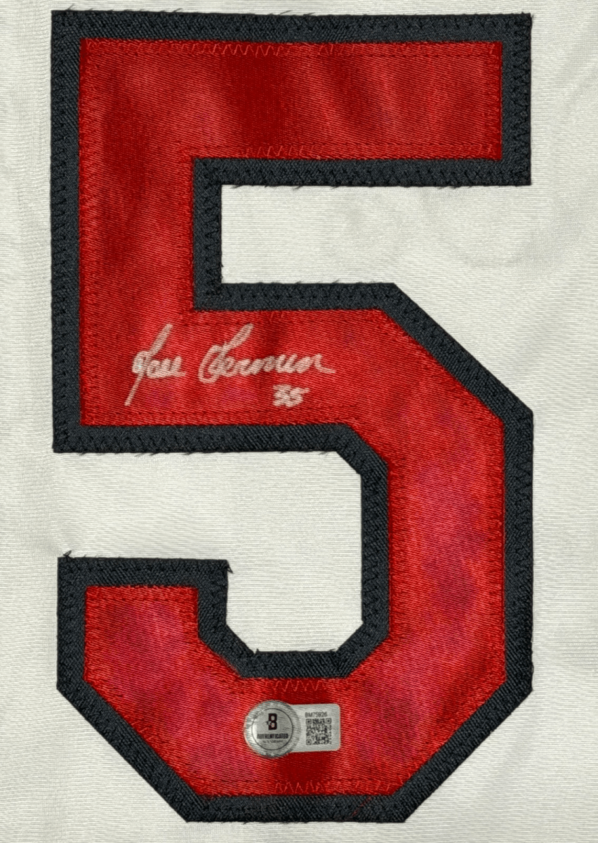 Jose Fermin Signed Autographed St Louis Cardinals Custom Jersey Beckett BAS COA